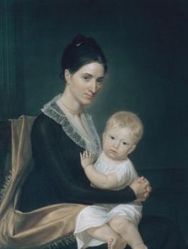 約翰 範德林 Mrs. Marinus Willett and Her Son Marinus, Jr.